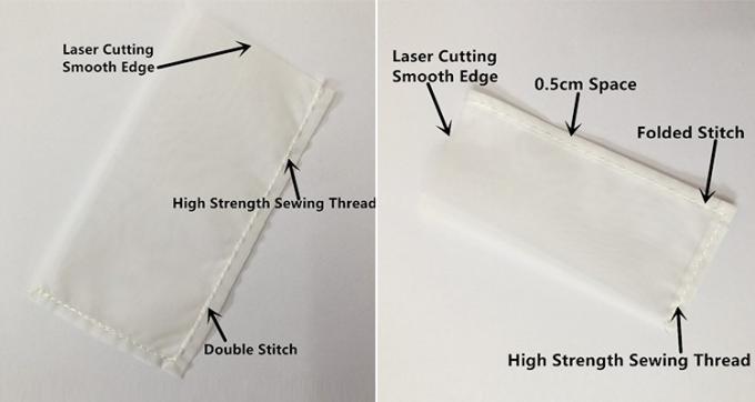 كيس فلتر شبكي من النايلون الصنوبري 25 36 75120 ميكرون 9